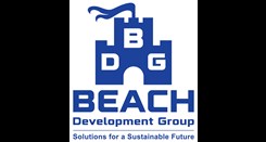beach group logo blue